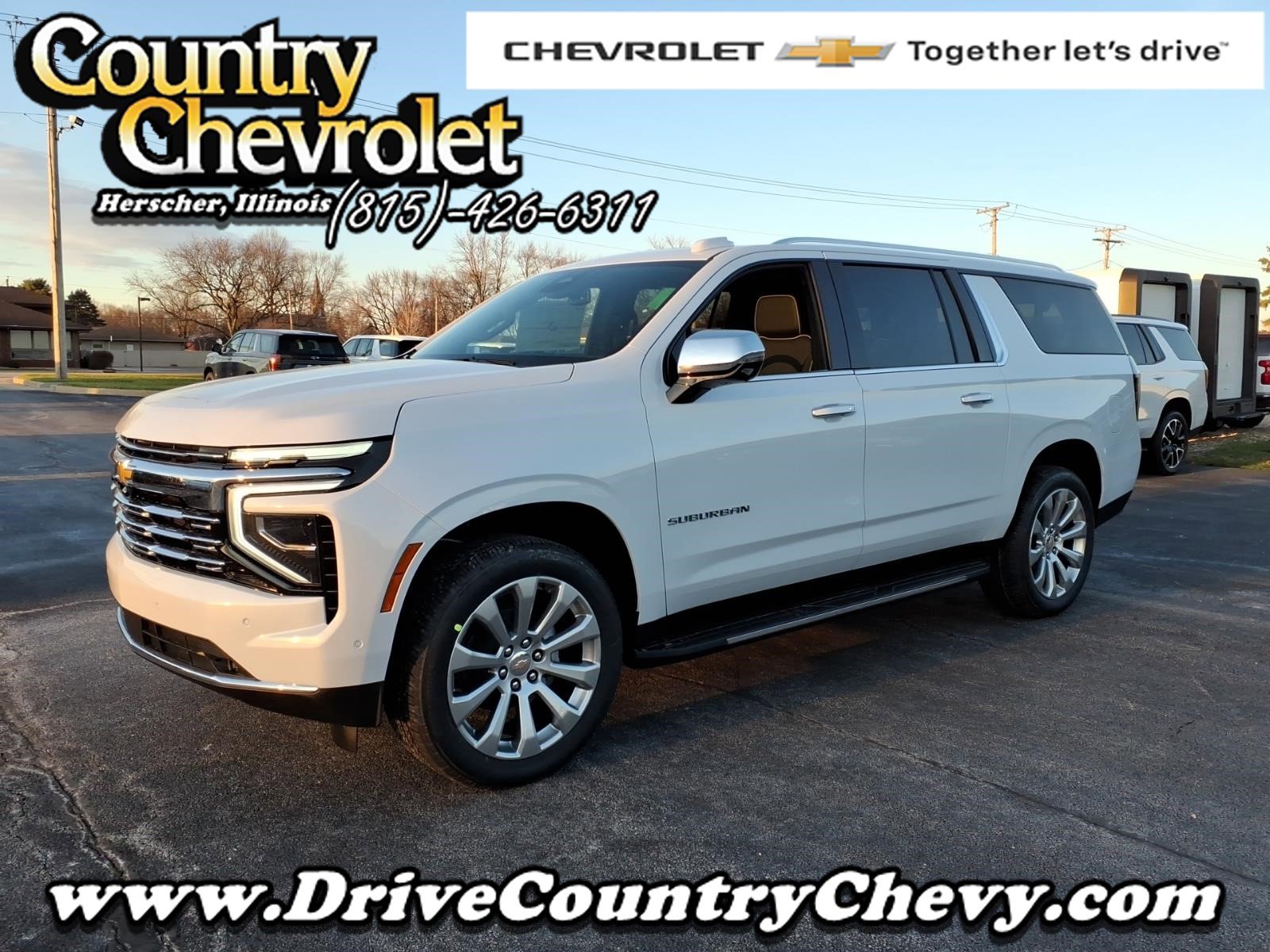New 2026 Chevrolet Suburban Premier w/ Sun And Tow Package AWD/4WD image 1