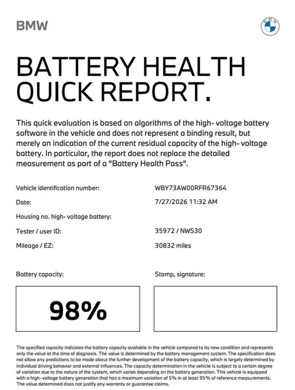 Used 2024 BMW i4 eDrive40 w/ Convenience Package RWD image 6