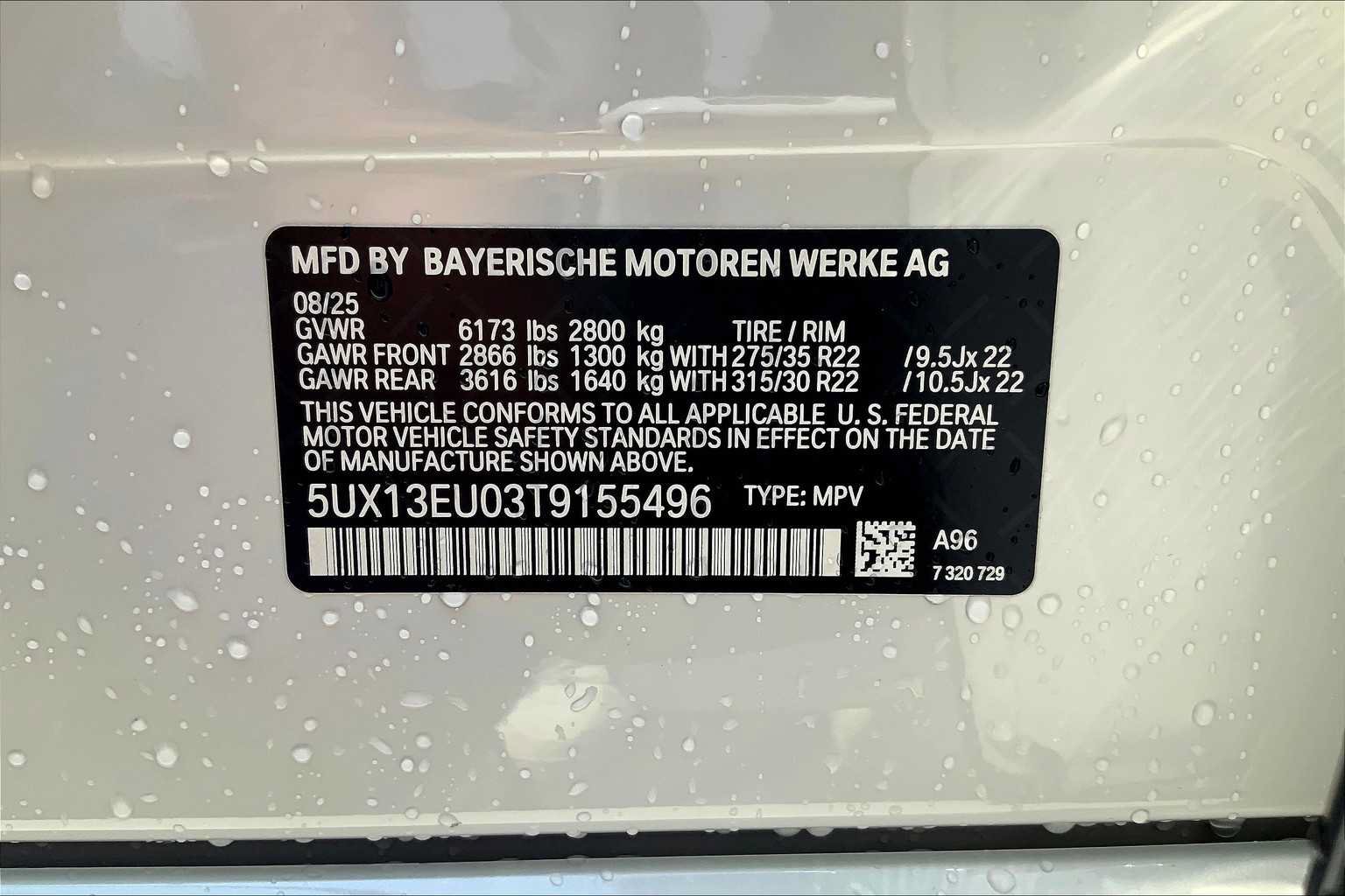 Certified 2026 BMW X5 sDrive40i w/ M Sport Package RWD image 19