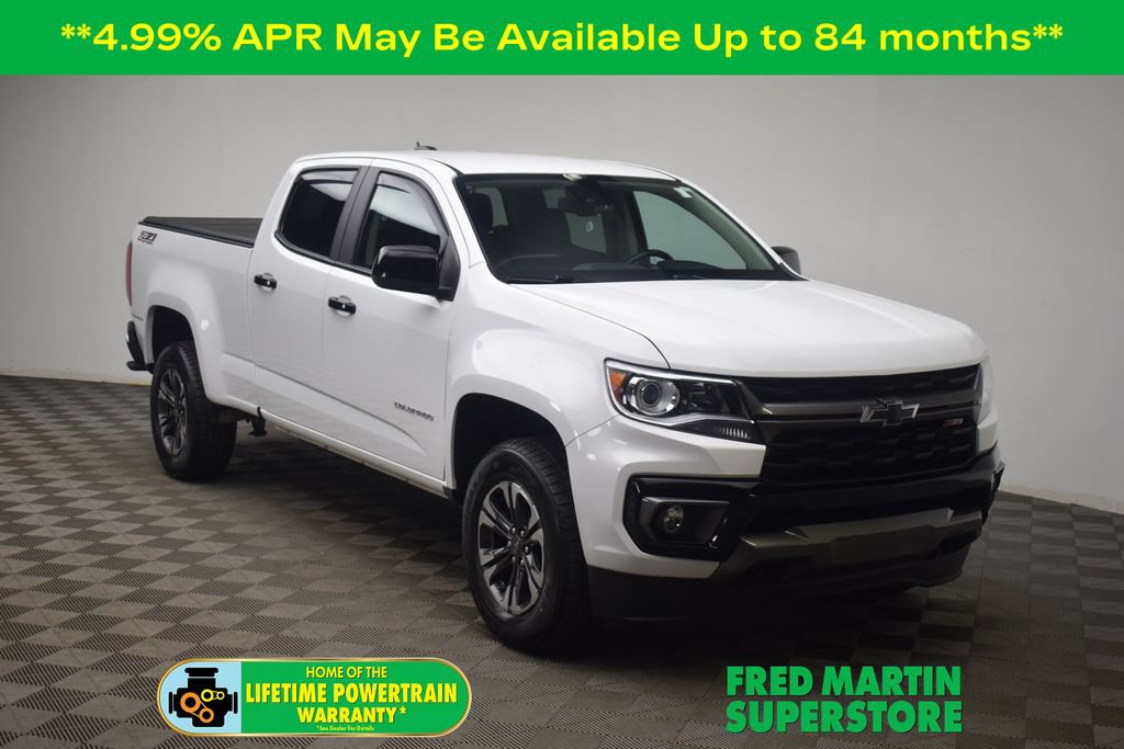 Used 2022 Chevrolet Colorado Z71 w/ Safety Package AWD/4WD image 1