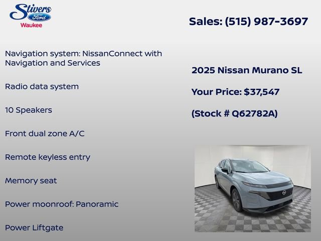 Used 2025 Nissan Murano SL AWD/4WD image 15