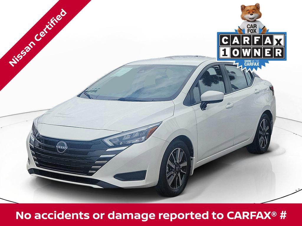Certified 2025 Nissan Versa SV w/ Trunk Package