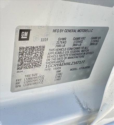 Used 2020 Chevrolet Silverado 1500 W/T w/ WT Fleet Convenience Package AWD/4WD image 22