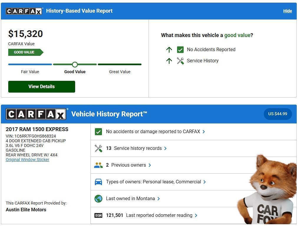 Used 2017 RAM 1500 Express image 3