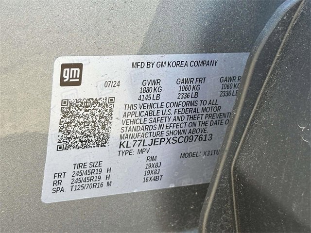 Used 2025 Chevrolet Trax RS w/ Sunroof Package image 26