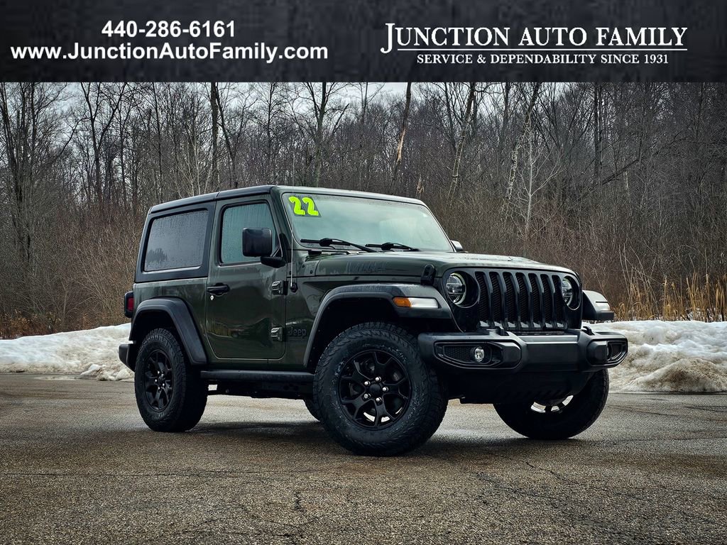 Certified 2022 Jeep Wrangler Willys image 1