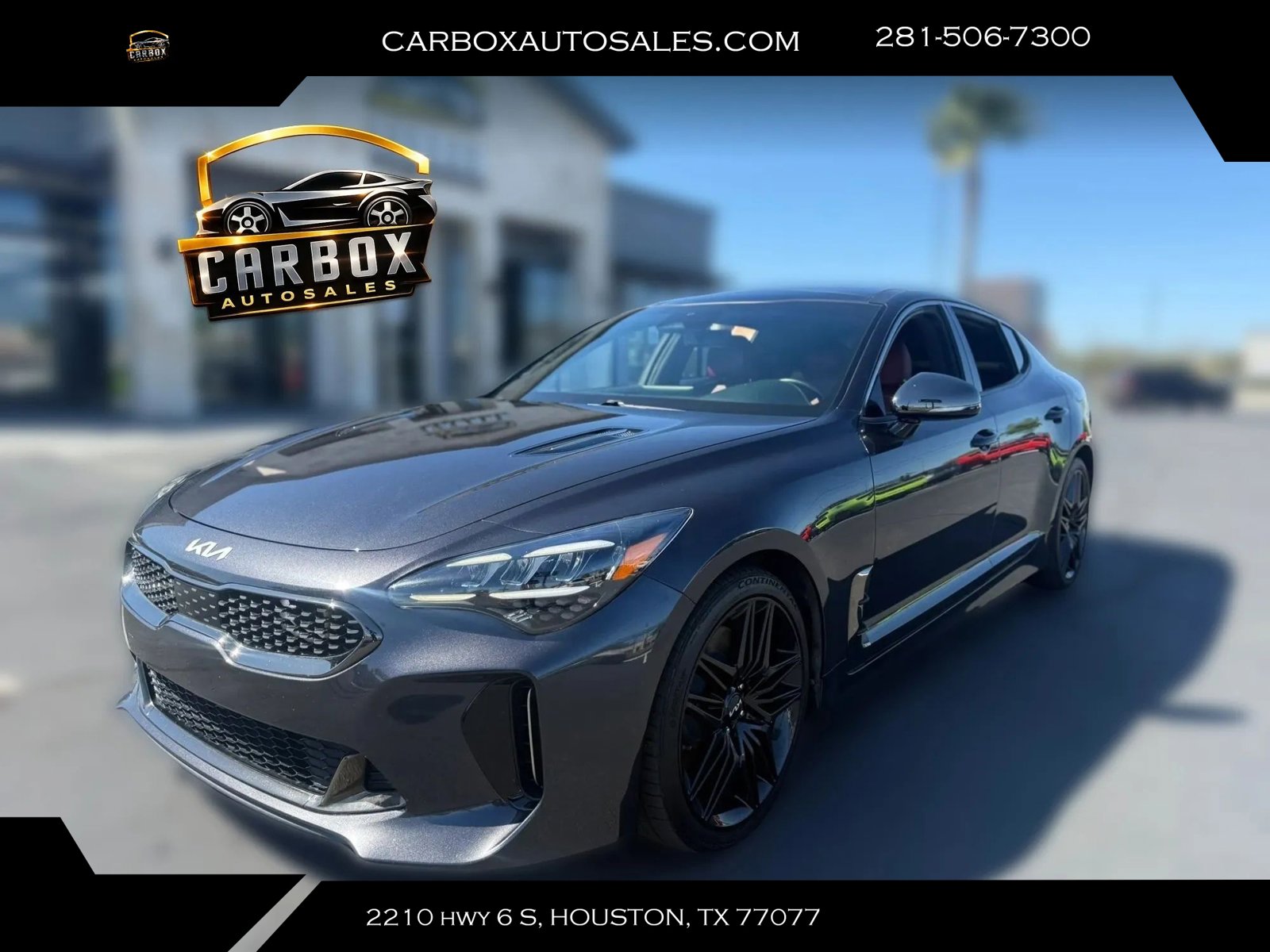 Used 2022 Kia Stinger GT1 w/ Red Interior Color Package AWD/4WD image 1