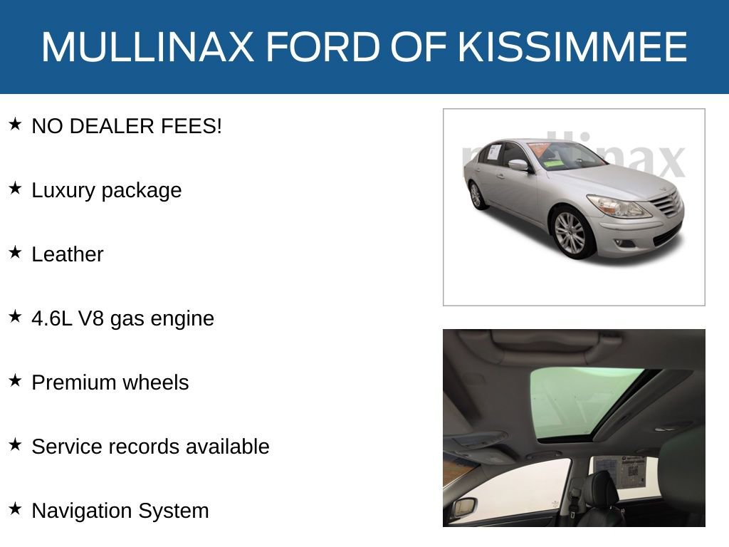 Used 2010 Hyundai Genesis 4.6 image 13