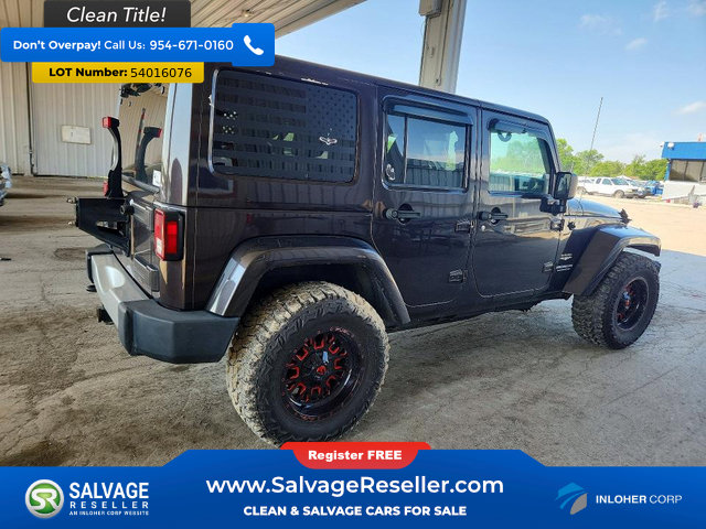 Used 2013 Jeep Wrangler Unlimited Sahara w/ Trailer Tow Group AWD/4WD image 4