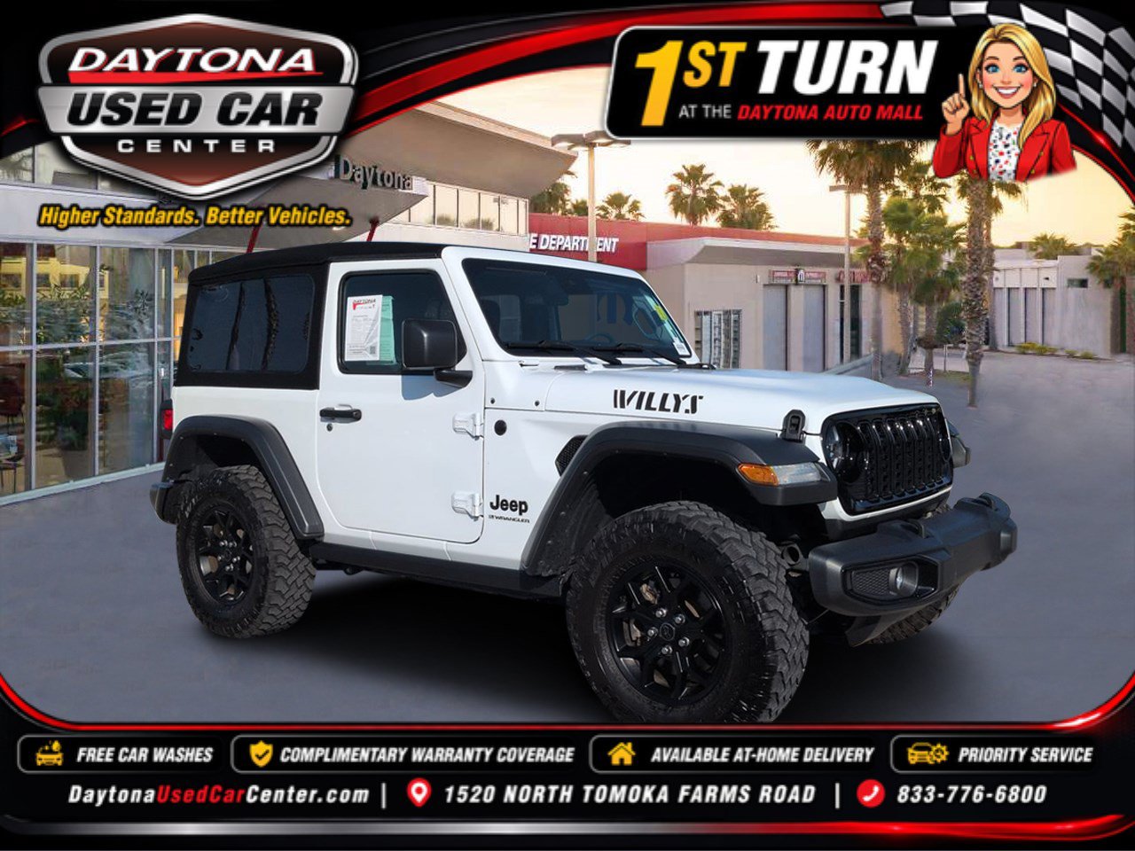 Used 2024 Jeep Wrangler Sport AWD/4WD image 1