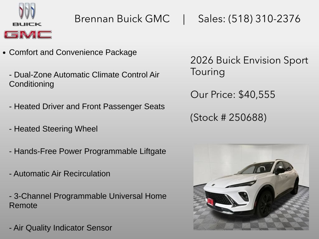 New 2026 Buick Envision Sport Touring AWD/4WD image 6