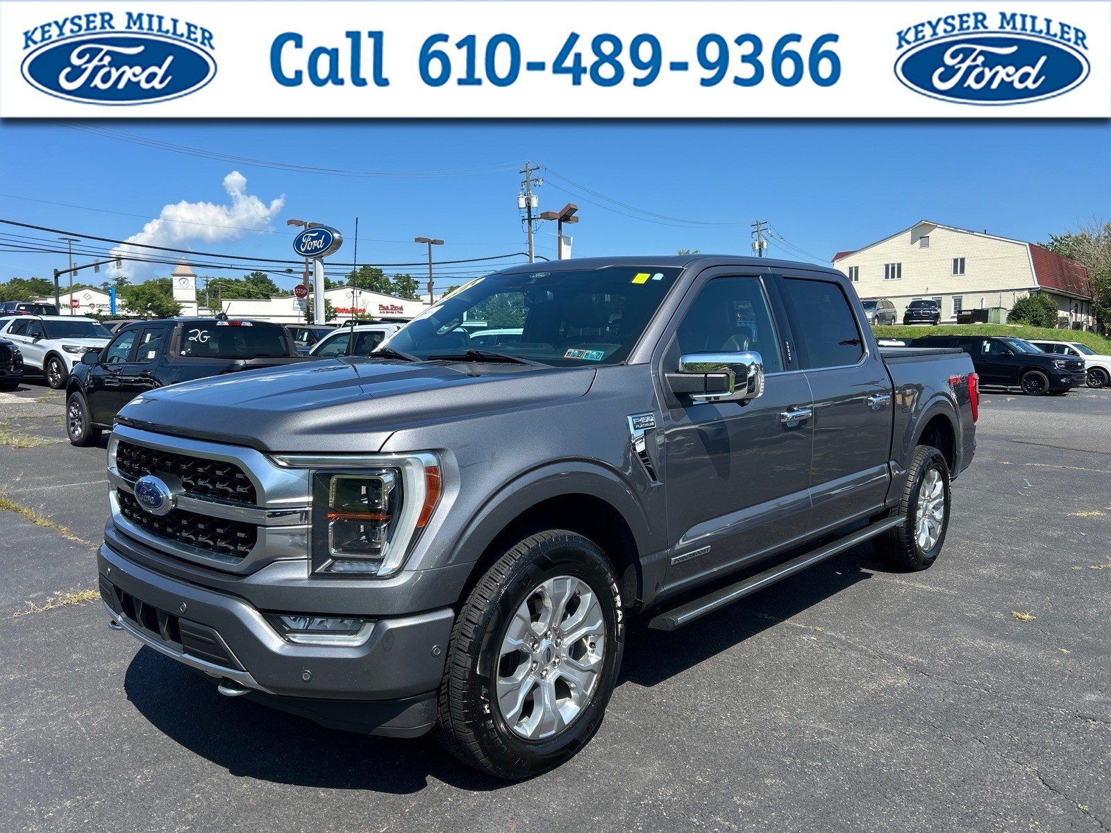 Certified 2021 Ford F150 Platinum w/ Equipment Group 701A High AWD/4WD image 1