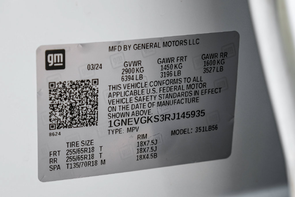 Used 2024 Chevrolet Traverse LT AWD/4WD image 77