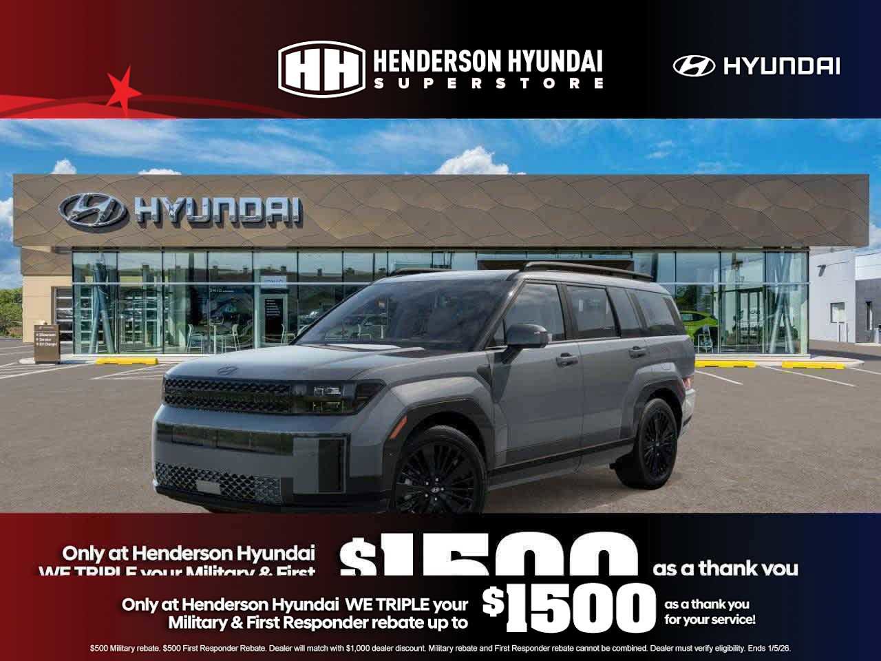 New 2026 Hyundai Santa Fe Calligraphy