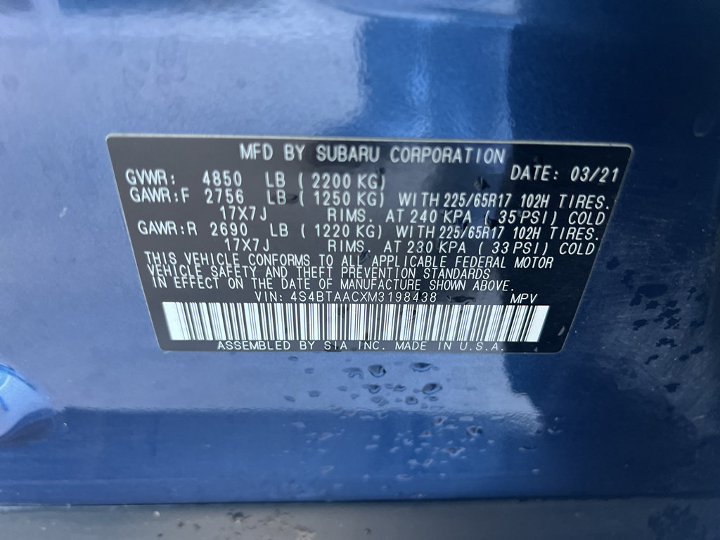 Used 2021 Subaru Outback AWD/4WD image 28