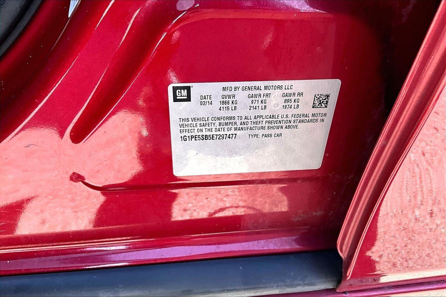 Used 2014 Chevrolet Cruze LT FWD image 22