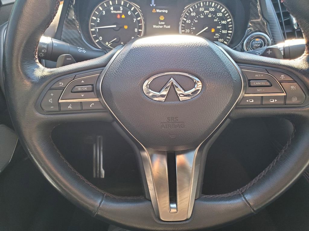 Used 2022 INFINITI Q50 Red Sport 400 w/ Carbon Fiber Package image 20