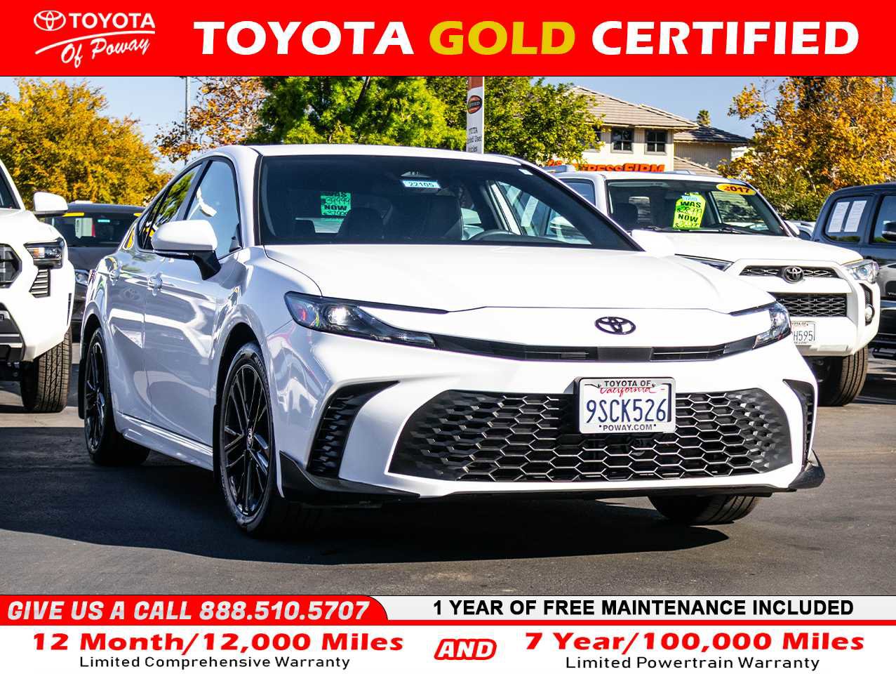 Certified 2025 Toyota Camry SE