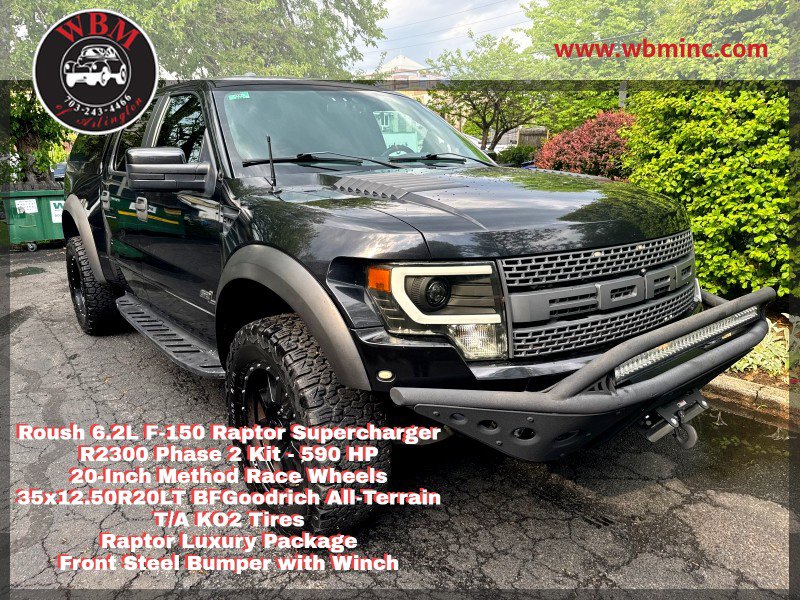 Used 2013 Ford F150 Raptor w/ Luxury Equipment Group