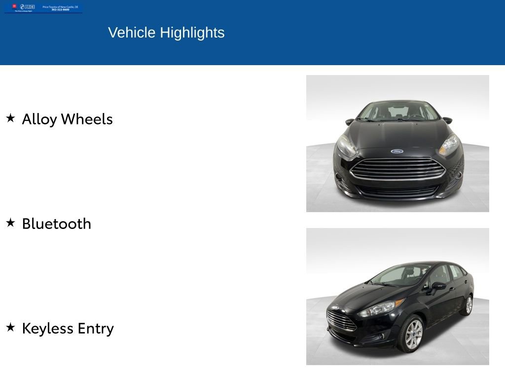 Used 2017 Ford Fiesta SE w/ Equipment Group 201A image 2