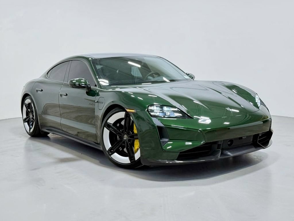 Used 2025 Porsche Taycan Turbo S w/ Premium Package AWD/4WD image 4