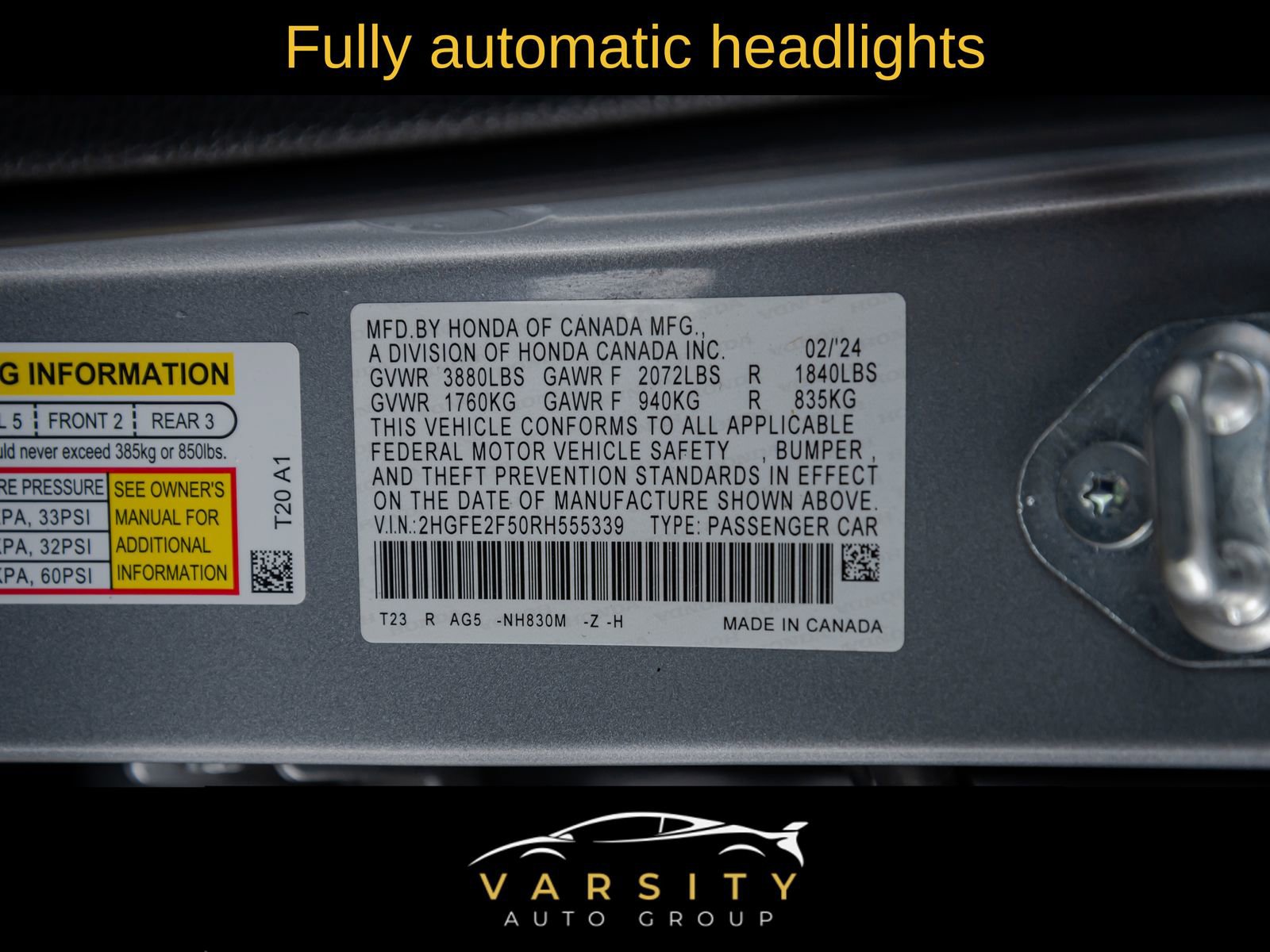 Used 2024 Honda Civic Sport image 37