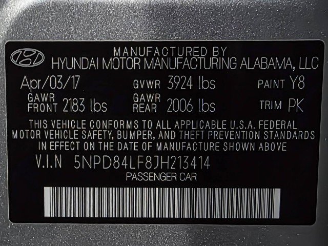 Used 2018 Hyundai Elantra Value Edition FWD image 39
