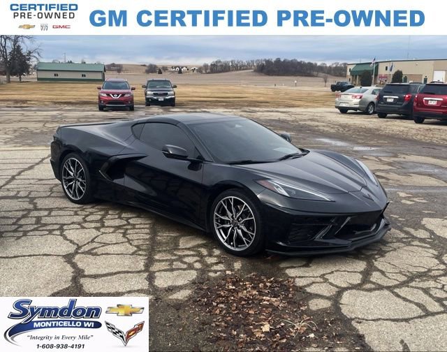 Certified 2024 Chevrolet Corvette Stingray Preferred Cpe w/ Battery Protection Package
