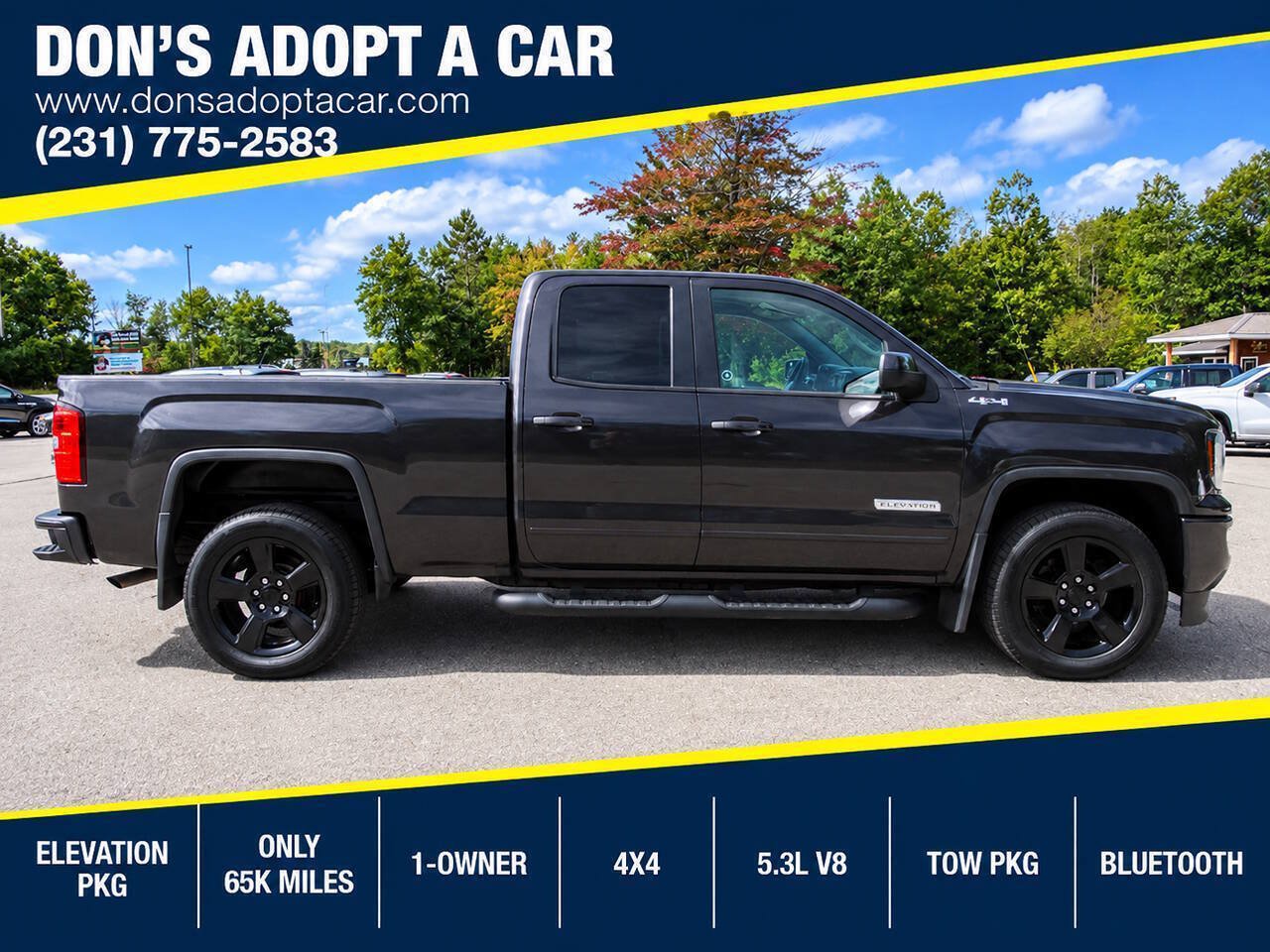 Used 2016 GMC Sierra 1500 4x4 Double Cab Elevation w/ Elevation Edition image 1