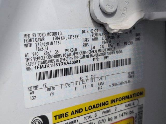 Used 2024 Ford Expedition Max XLT image 37