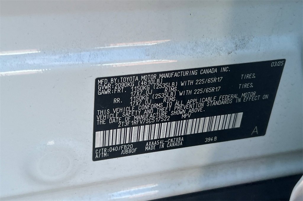 Certified 2025 Toyota RAV4 LE image 30