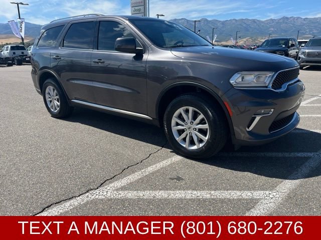 Used 2021 Dodge Durango SXT AWD/4WD image 1