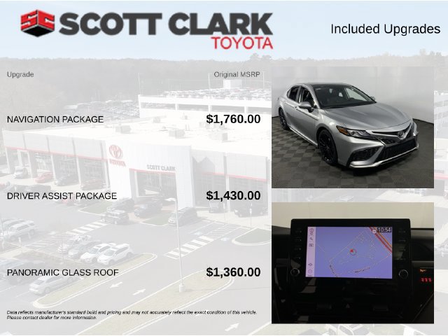 Used 2021 Toyota Camry XSE w/ Navigation Package FWD image 8