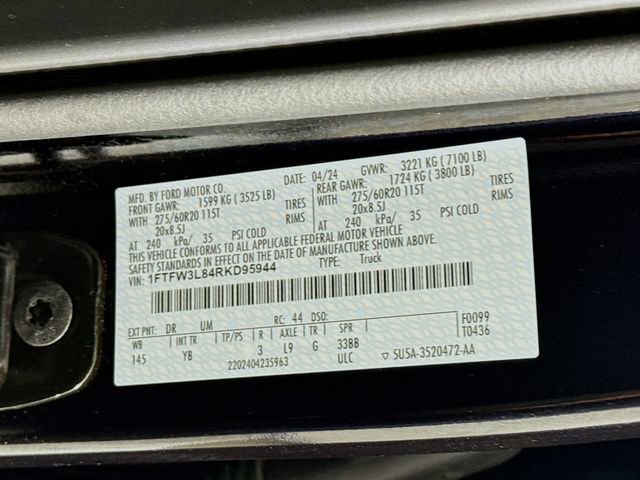 Used 2024 Ford F150 XLT w/ Equipment Group 303A High image 33