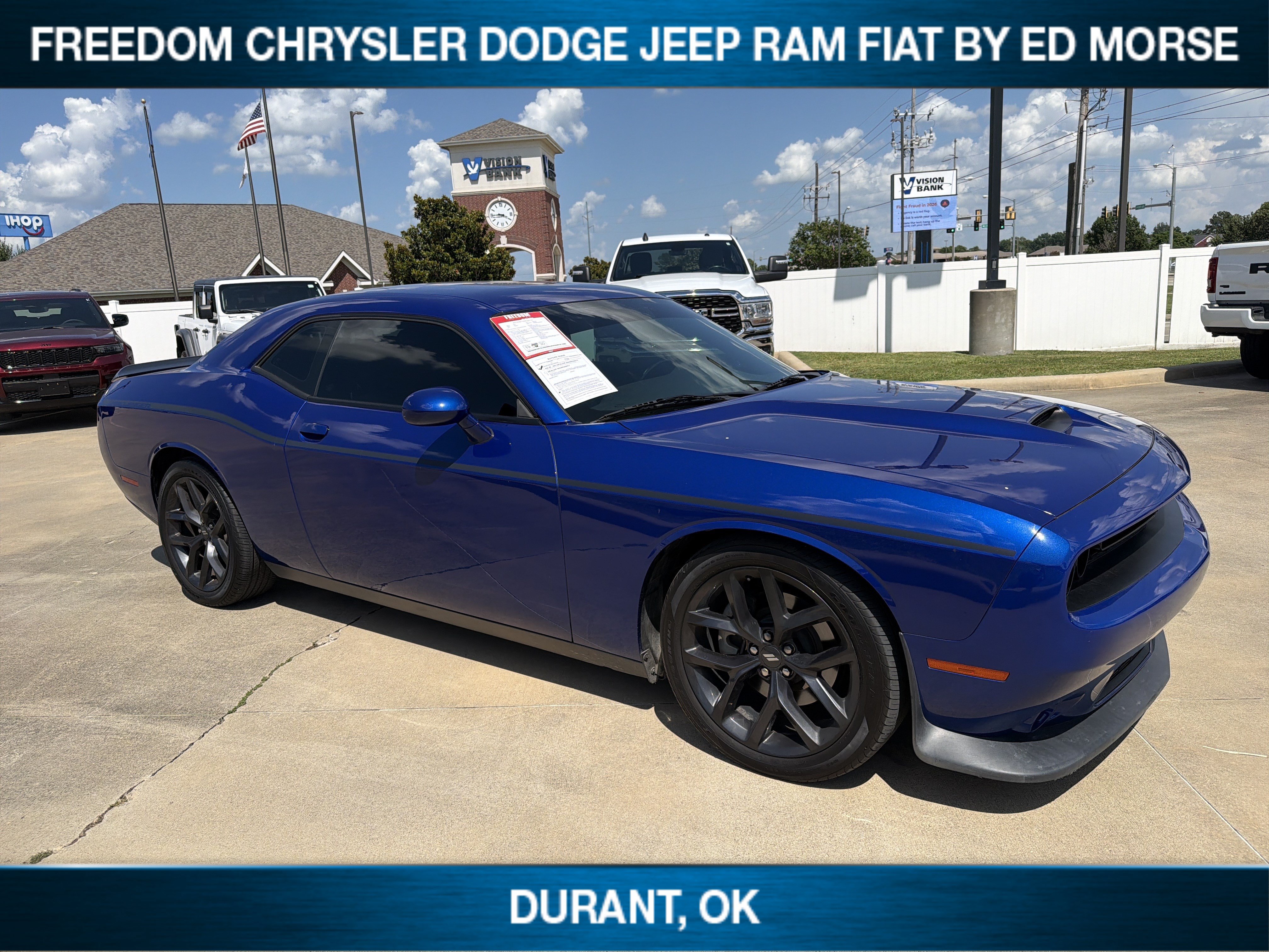 Used 2022 Dodge Challenger GT w/ Blacktop Package RWD image 3