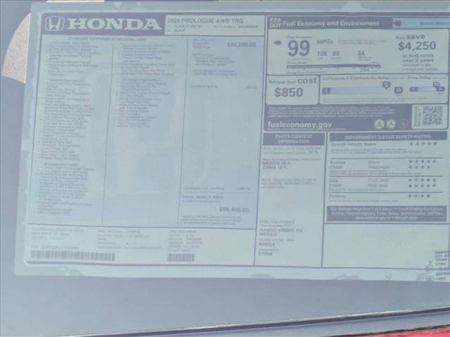 New 2026 Honda Prologue Touring image 18