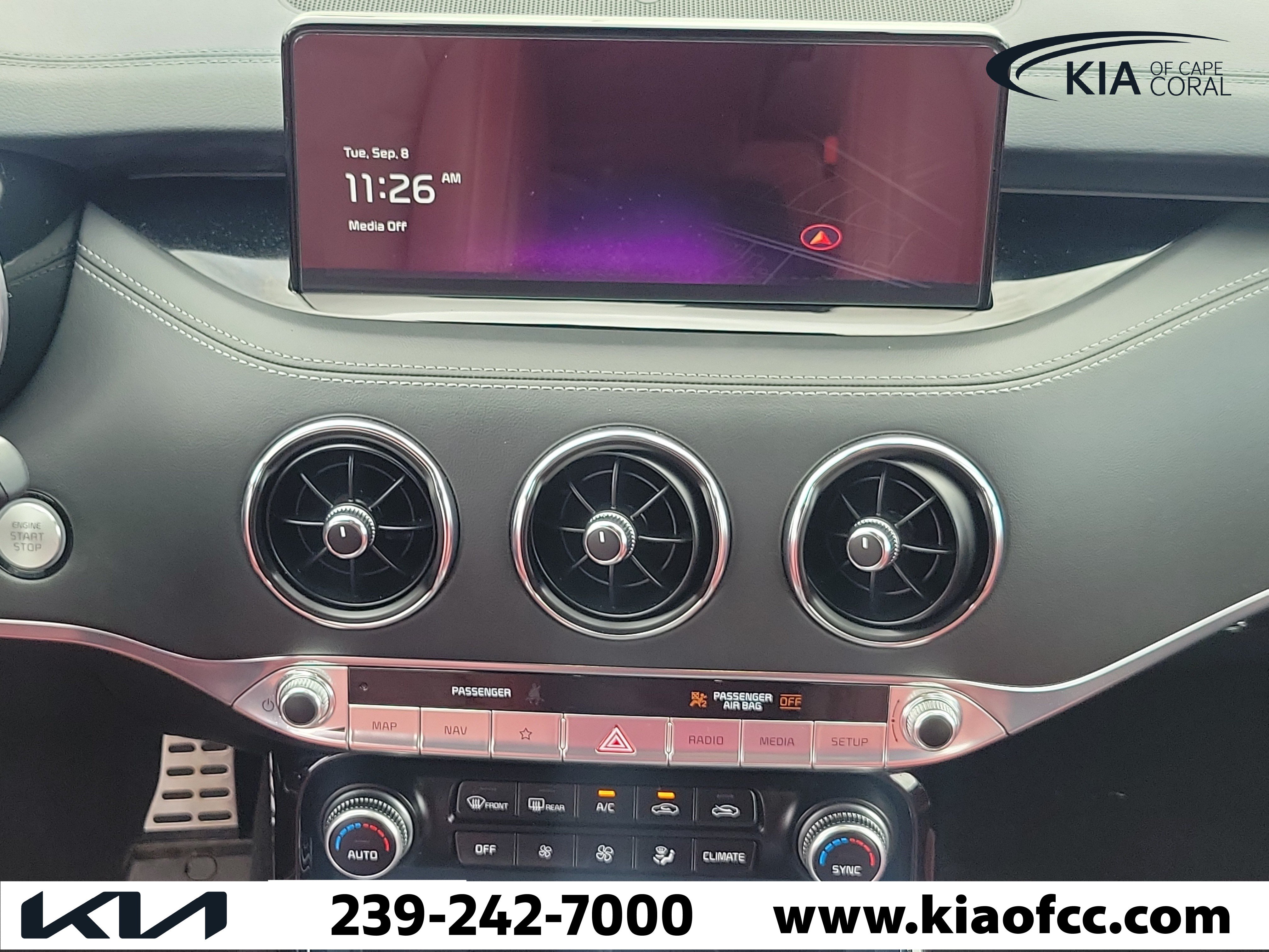 Used 2023 Kia Stinger GT2 w/ Red Interior Color Package AWD/4WD image 20