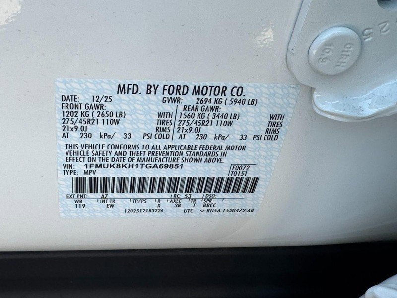 New 2026 Ford Explorer ST-Line w/ ST-Line Street Pack image 19