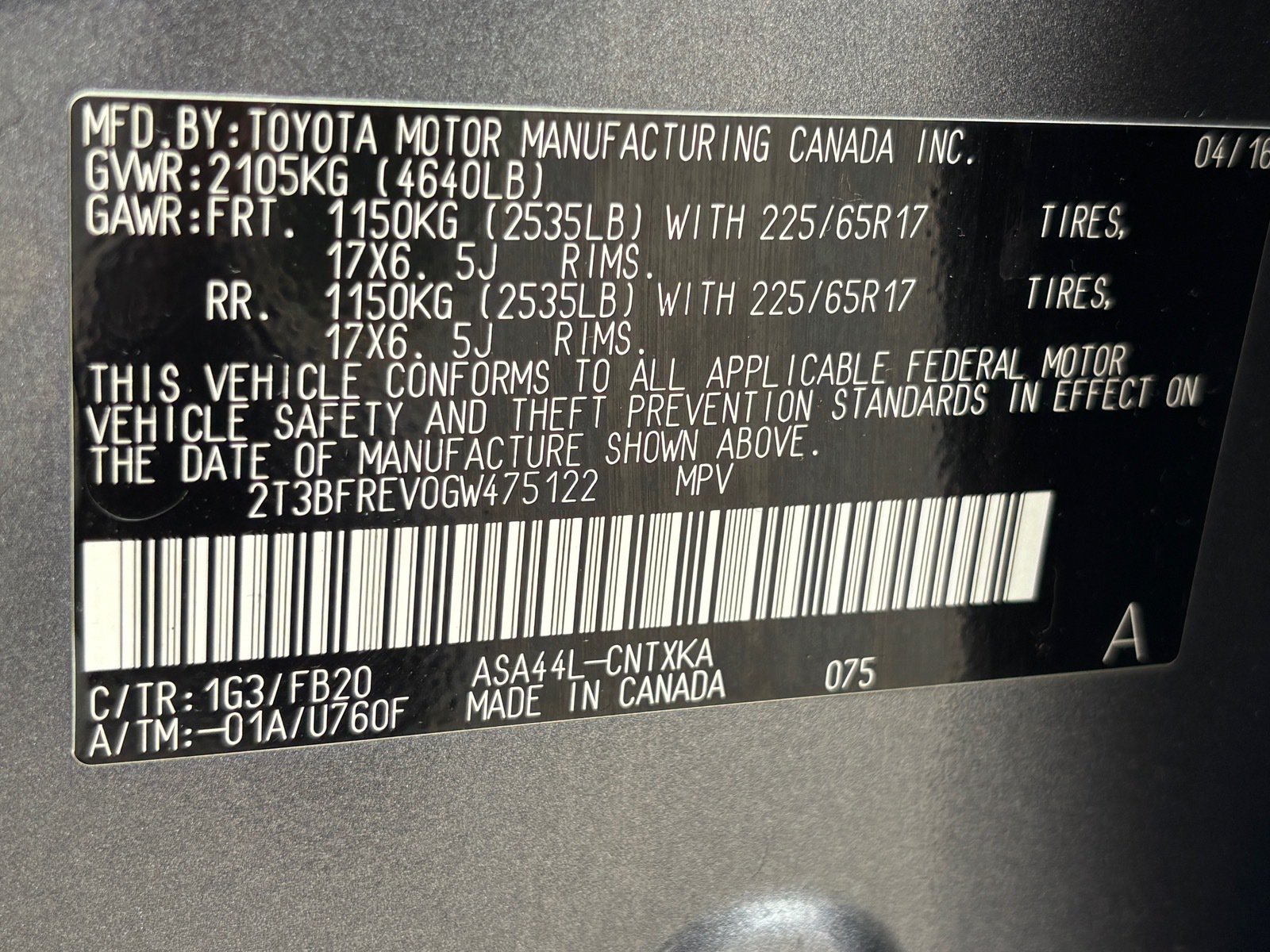 Used 2016 Toyota RAV4 LE AWD/4WD image 33