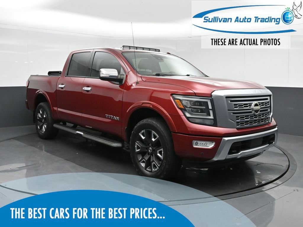 Used 2021 Nissan Titan Platinum Reserve w/ Moonroof Package