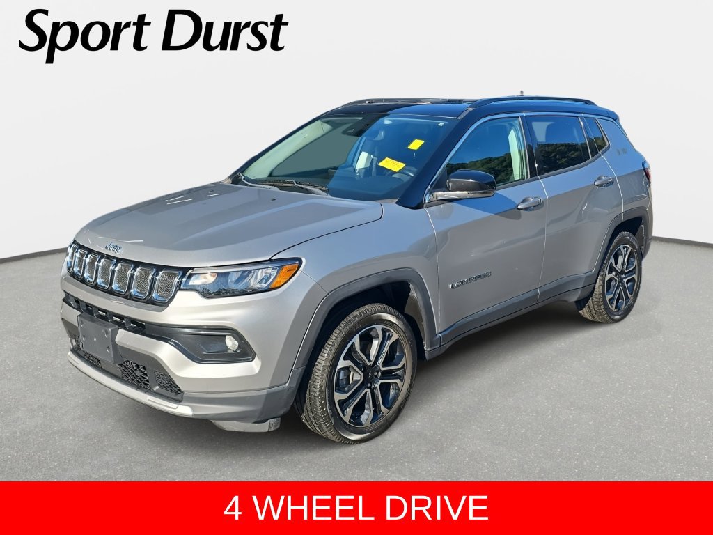 Certified 2022 Jeep Compass Limited w/ Sun and Sound Group AWD/4WD image 1