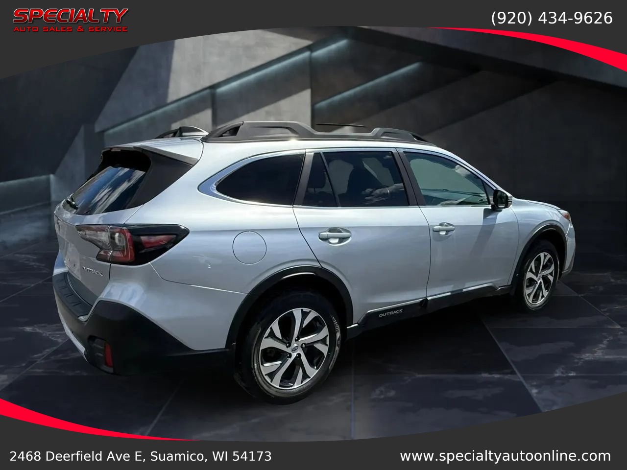 Used 2021 Subaru Outback Limited w/ Popular Package #2 AWD/4WD image 9