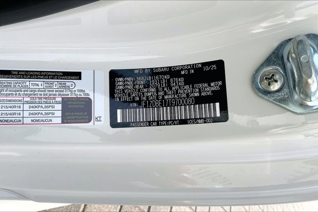 Used 2026 Subaru BRZ Limited image 8