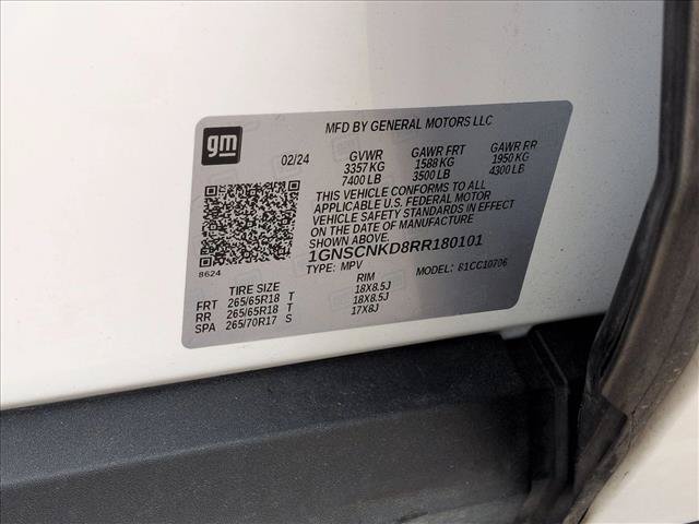 Certified 2024 Chevrolet Tahoe LT RWD image 26