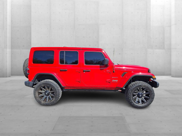Used 2019 Jeep Wrangler Unlimited Sahara w/ Uconnect 4C Nav & Sound Group AWD/4WD image 7