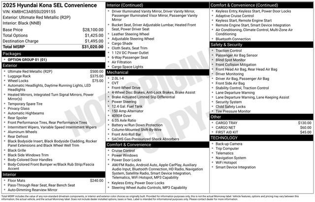 Used 2025 Hyundai Kona SEL image 34