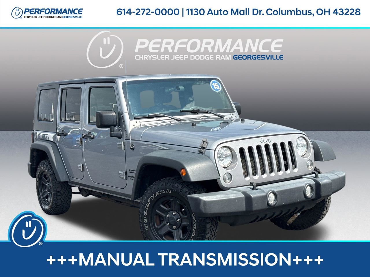 Used 2015 Jeep Wrangler Unlimited Sport