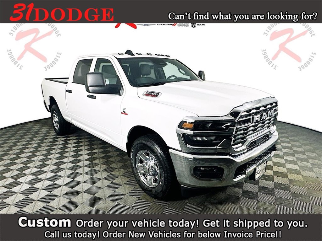 New 2025 RAM 2500 Tradesman w/ Chrome Appearance Group