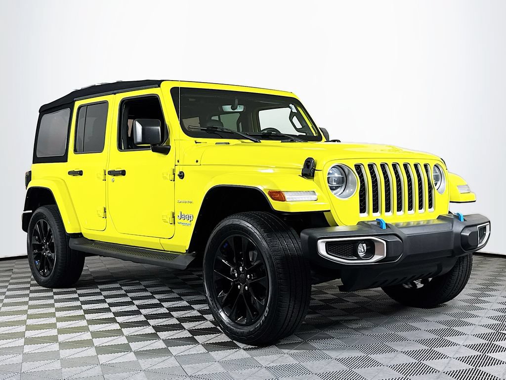 Used 2022 Jeep Wrangler Unlimited Sahara w/ Safety Group AWD/4WD image 1