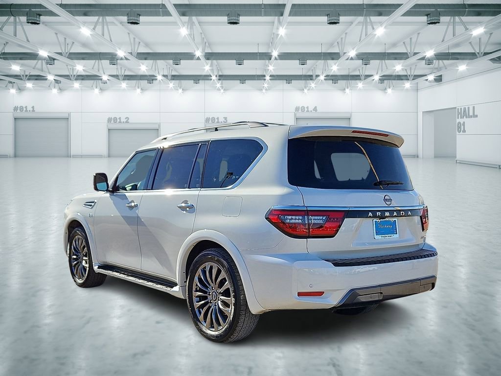 Used 2021 Nissan Armada Platinum w/ Captain's Chairs Package image 2